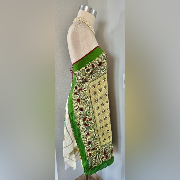 Candice Held Vintage Scarf Dress - Picture 4 of 11